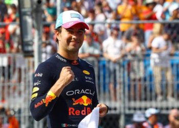 Checo Pérez encendió las tribunas en el GP de Miami