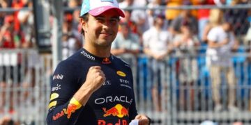 Checo Pérez encendió las tribunas en el GP de Miami