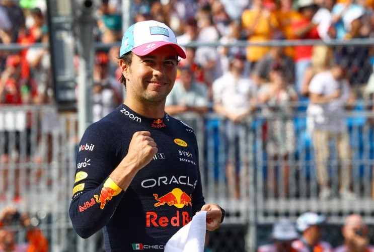 Checo Pérez encendió las tribunas en el GP de Miami