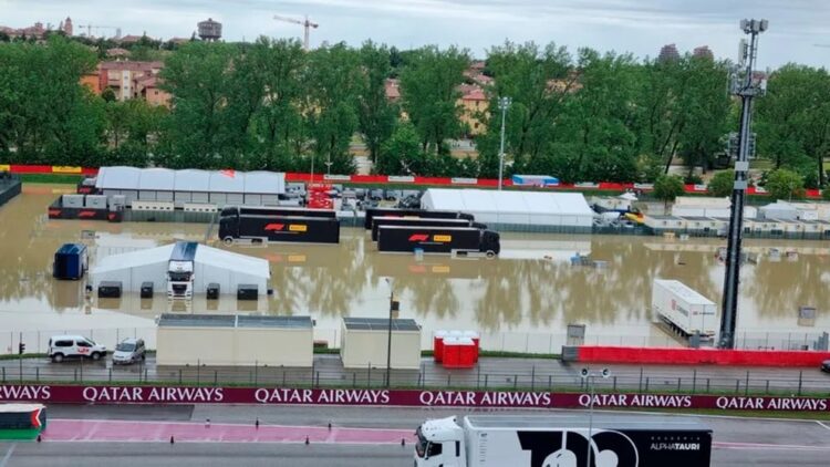 Se cancela el GP de Italia de F1 por inundaciones