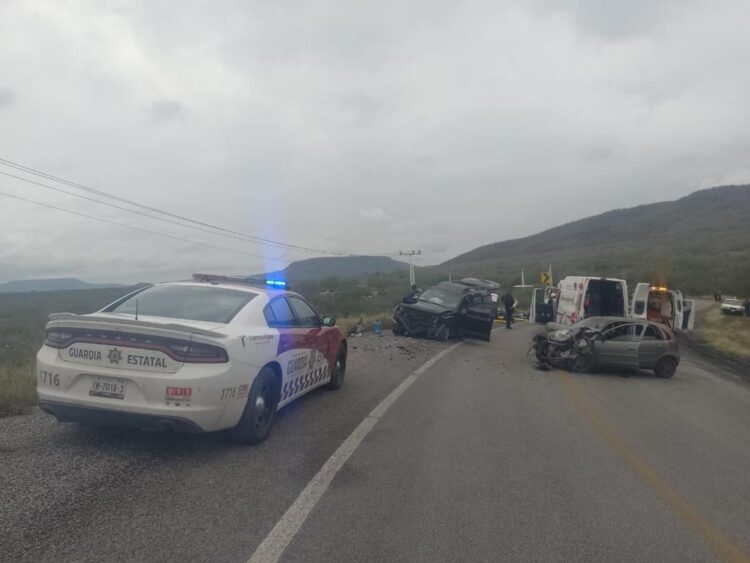 Accidente carretero deja nueve heridos