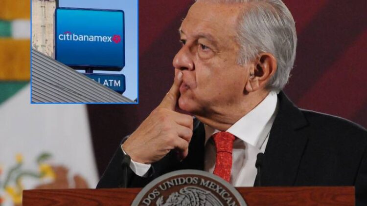 AMLO busca adquirir Banamex; “necesitamos un banco”, declara el presidente