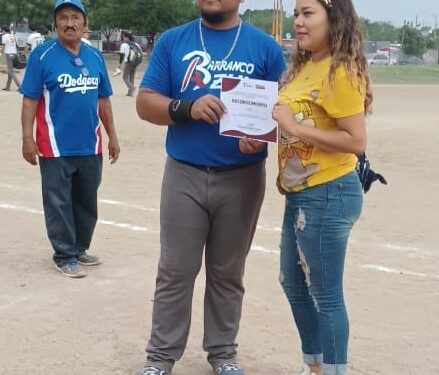 Gana Barranco Azul Torneo Cuadrangular de béisbol organizado por Deportes del Municipio