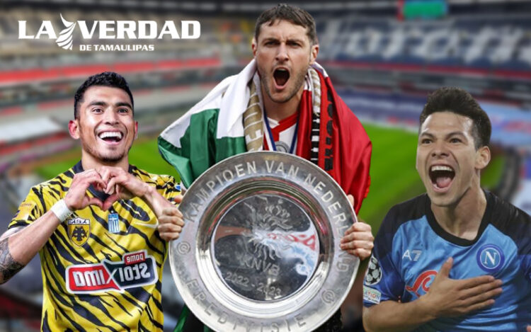 Tres mexicanos ponen en alto nuestro fútbol en Europa 