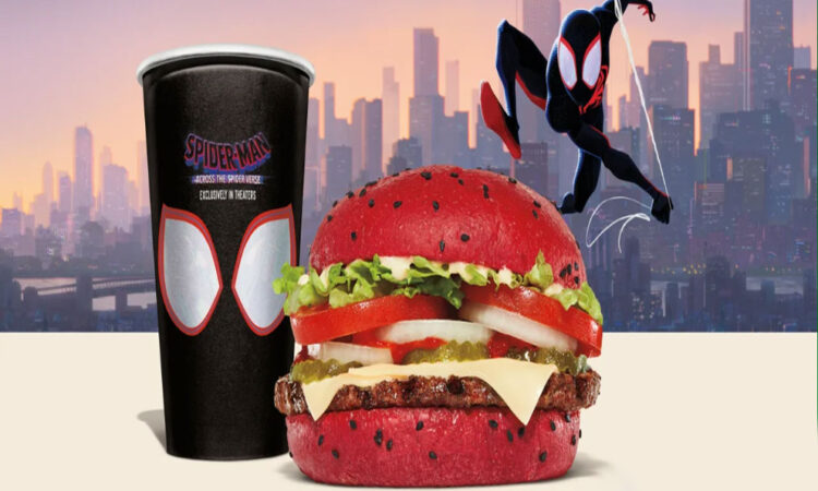 Burger King lanza hamburguesa de Spider-Man para celebrar el estreno de pelicula