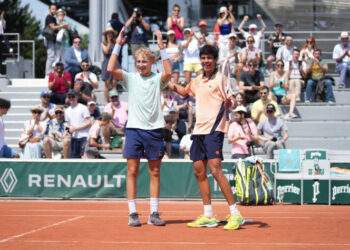 Tenista mexicano Rodrigo Pacheco se corona campeón de dobles del Roland Garros
