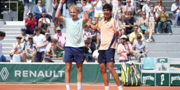 Tenista mexicano Rodrigo Pacheco se corona campeón de dobles del Roland Garros