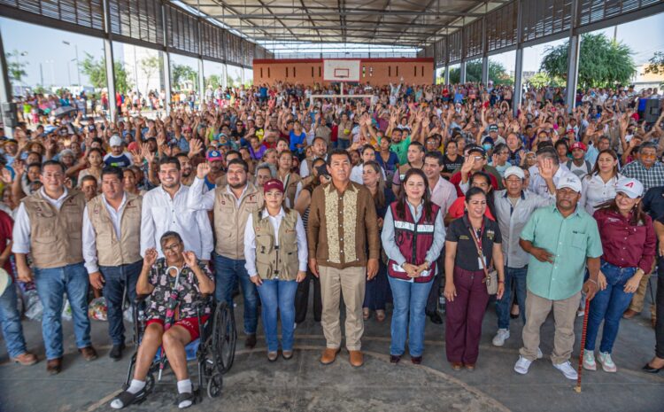 Agradece Alcalde Mario López a Presidente AMLO y al Gobernador AVA, por apoyos a familias humildes