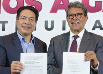 Ricardo Monreal se registra como aspirante a la candidatura presidencial de Morena