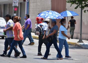Se dispara riesgo de “golpe de calor”; sensación térmica de 49°C  en Tamaulipas