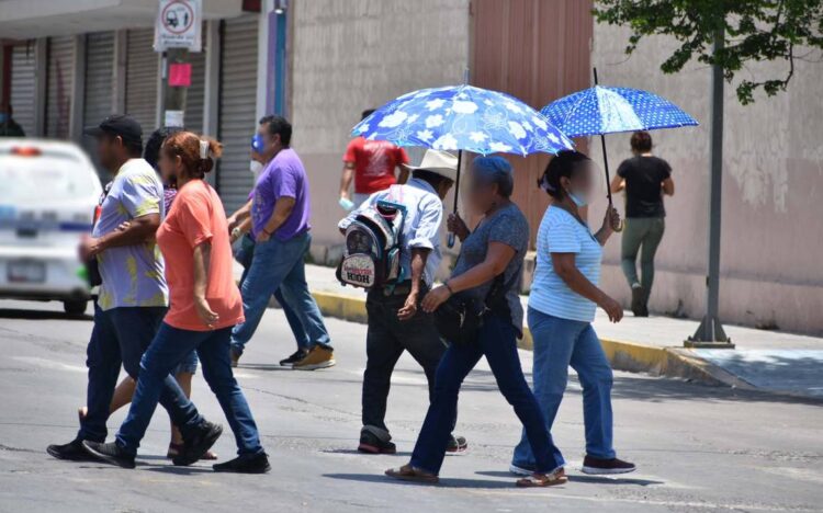 Se dispara riesgo de “golpe de calor”; sensación térmica de 49°C  en Tamaulipas