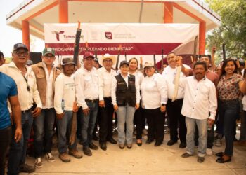 Arranca SEBIEN el programa “Empleando bienestar” en Tamaulipas