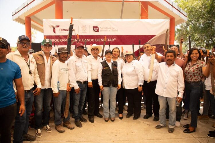 Arranca SEBIEN el programa “Empleando bienestar” en Tamaulipas