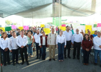 Entrega Américo Villarreal obras por 31 MDP a Nuevo Laredo, en 175 aniversario de la ciudad