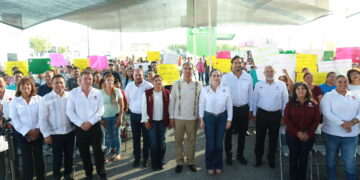 Entrega Américo Villarreal obras por 31 MDP a Nuevo Laredo, en 175 aniversario de la ciudad