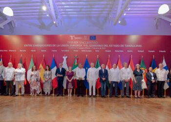 Llegan embajadores de la UE a Tamaulipas para gira de cuatro días