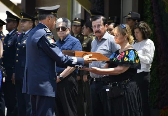 Ceremonia de Honores Fúnebres a veterano del Escuadrón 201