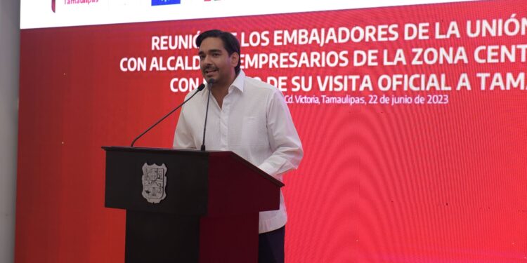 Exponen las fortalezas del norte de Tamaulipas a embajadores de la Unión Europea