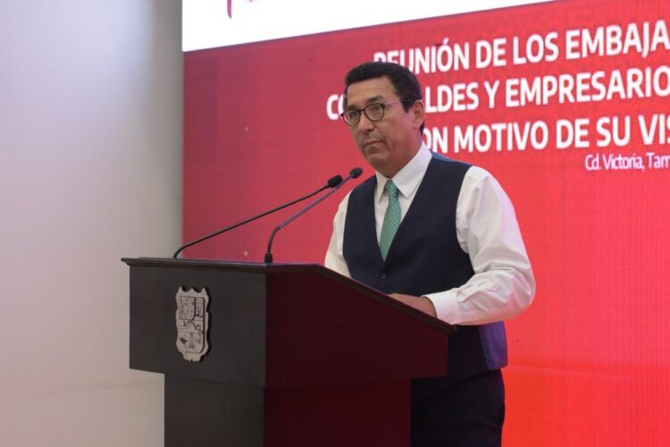 Matamoros, referente en desarrollo industrial y comercial dijo alcalde López ante embajadores europeos
