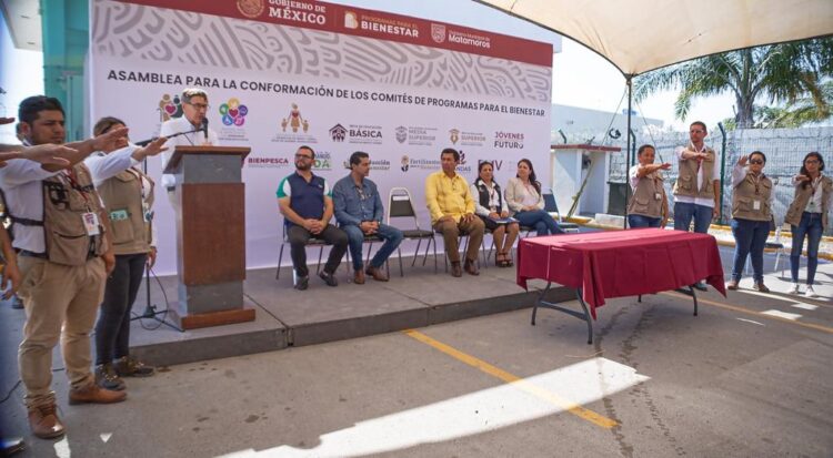 Atestigua alcalde Mario Alberto López conformación de comités para el Banco Bienestar