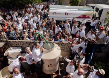 Segunda línea del acueducto de Victoria va, empeño mi palabra: Américo Villarreal