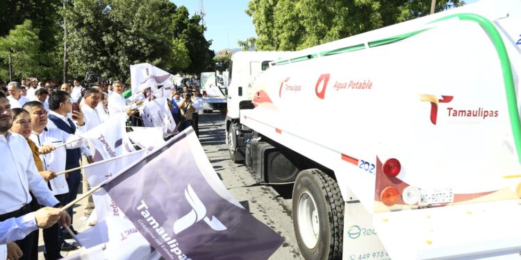 Segunda línea del acueducto de Victoria va, empeño mi palabra: Américo Villarreal