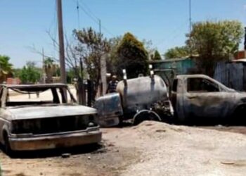 Explota pipa con gas en Méndez y matrimonio sufre quemaduras