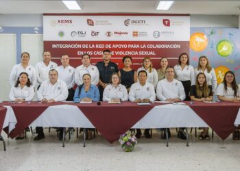 Integran “Red de Apoyo para la Colaboración en Casos de Violencia Sexual” en CBTis y CETis en Tamaulipas