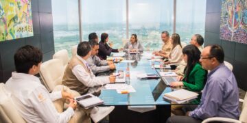 Acuerdan funcionarias de SEBIEN estatal y municipal acciones para familias en Matamoros