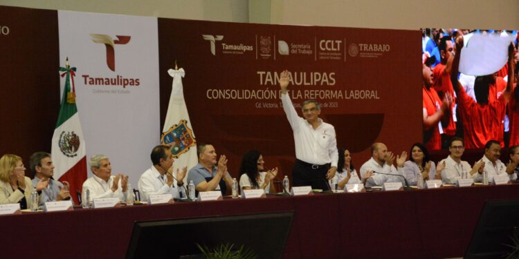 Apoya Américo Villarreal salario justo y digno para obreros tamaulipecos