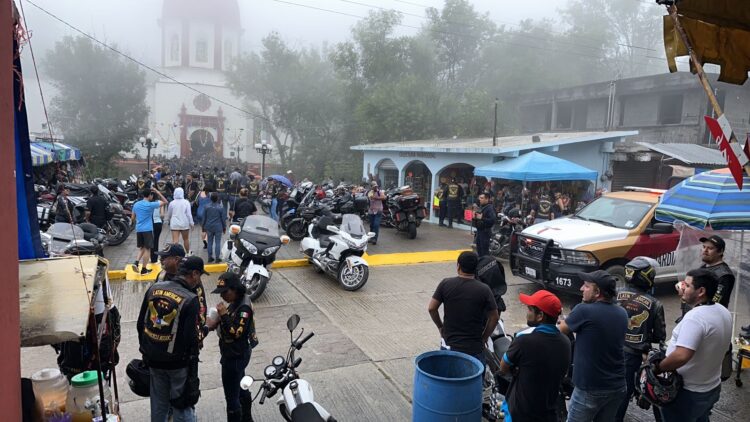 Brindan seguridad a mototuristas del noveno campeonato nacional