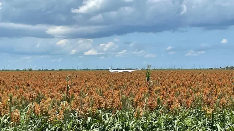 Aterrizaje forzoso de avioneta en Texas