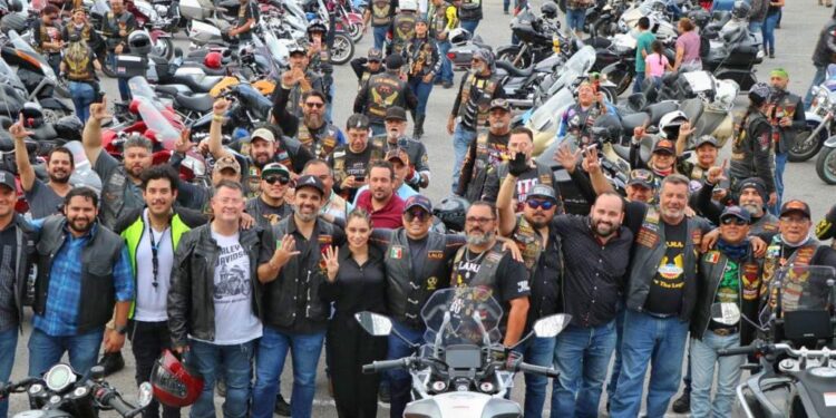 Agradecen hospitalidad y seguridad 800 motociclistas a Victoria y Tamaulipas