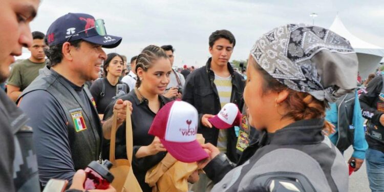 Agradecen hospitalidad y seguridad 800 motociclistas a Victoria y Tamaulipas