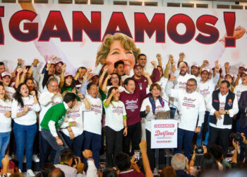 Delfina Gómez de Morena, virtual ganadora de gubernatura en Edomex