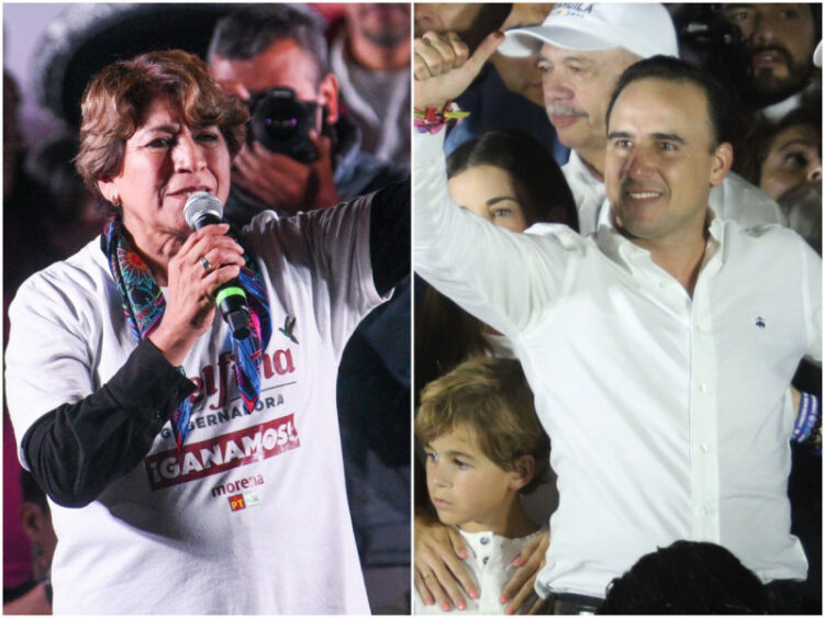 Delfina Gómez y Manolo Jiménez; “van a recibir apoyo del gobierno”: AMLO