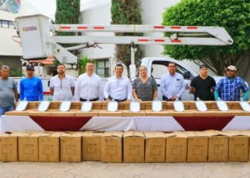 Instalará Gobierno de Victoria 740 lámparas LED en avenidas principales