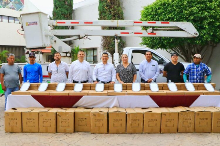 Instalará Gobierno de Victoria 740 lámparas LED en avenidas principales