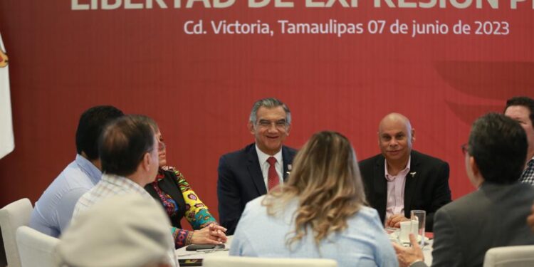 Asegura Américo Villarreal la libertad de expresión en Tamaulipas