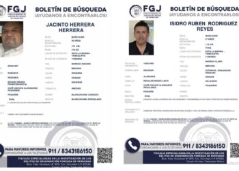 Activan operativo para búsqueda de dos ex funcionarios estatales desaparecidos