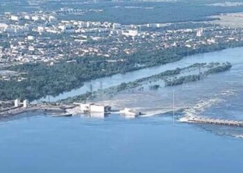 Ucrania acusa a Rusia de destrucción intencional de la presa de Kajovka