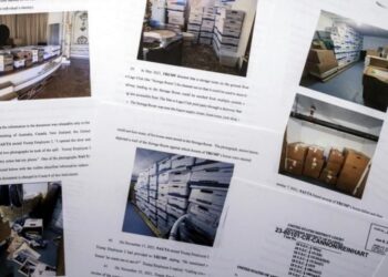 Departamento de Justicia de EU acusa a Trump por manejo inadecuado de documentos clasificados