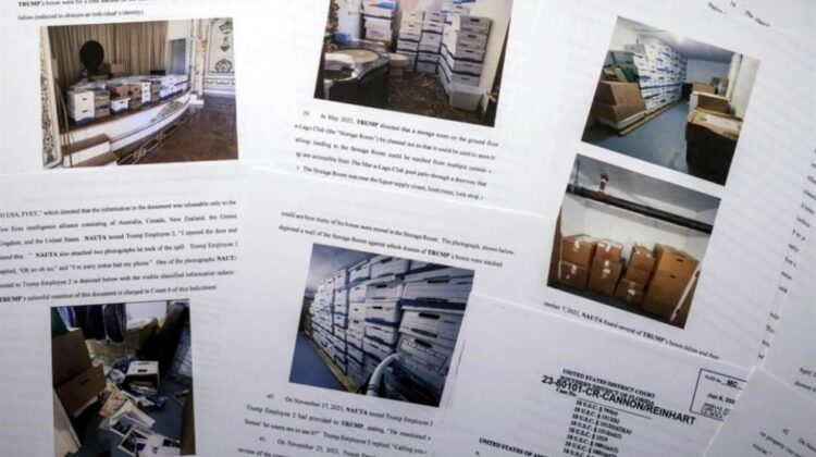 Departamento de Justicia de EU acusa a Trump por manejo inadecuado de documentos clasificados