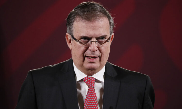 Canciller Marcelo Ebrard descarta renunciar