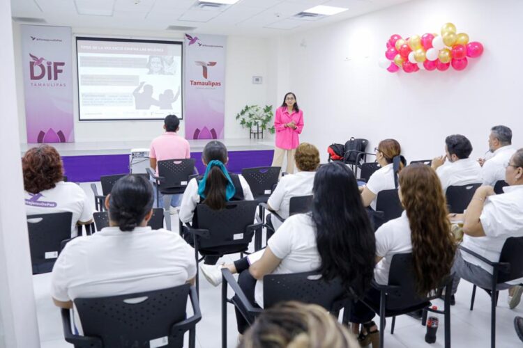 Capacita DIF Tamaulipas a personal en prevención de violencias de género