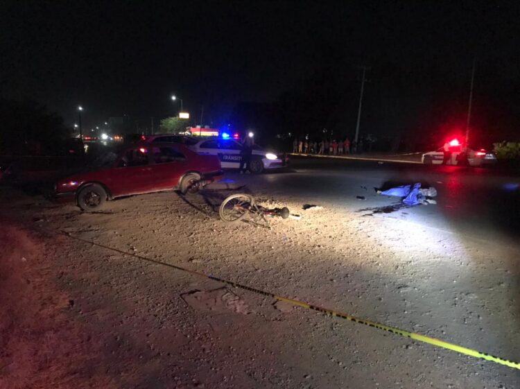 Joven de 15 años arrolla y mata a ciclista en acceso a “Villas del Carmen”