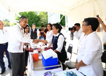  Continúa jornada nacional de salud pública en las Unidades de Salud de Tamaulipas 