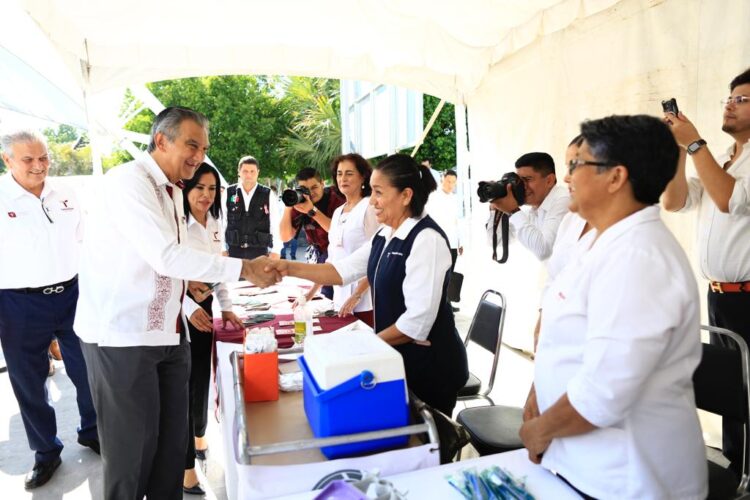  Continúa jornada nacional de salud pública en las Unidades de Salud de Tamaulipas 