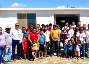 Impulsa Gobierno de Matamoros beneficios para familias vulnerables del Poblado La Capilla