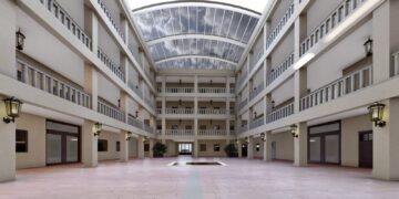 En marcha proyecto de rehabilitación de Palacio de Gobierno de Tamaulipas